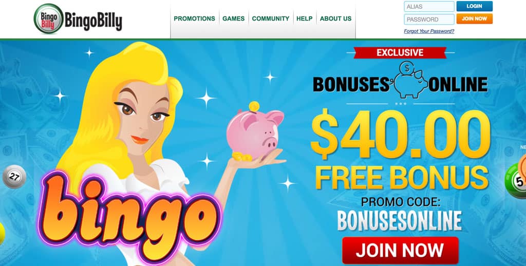 Bingo Billy No Deposit Bonus Codes 2019